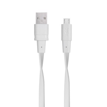RIVACASE CABLE USB 1.2M/WHITE PS6000 WT12 1